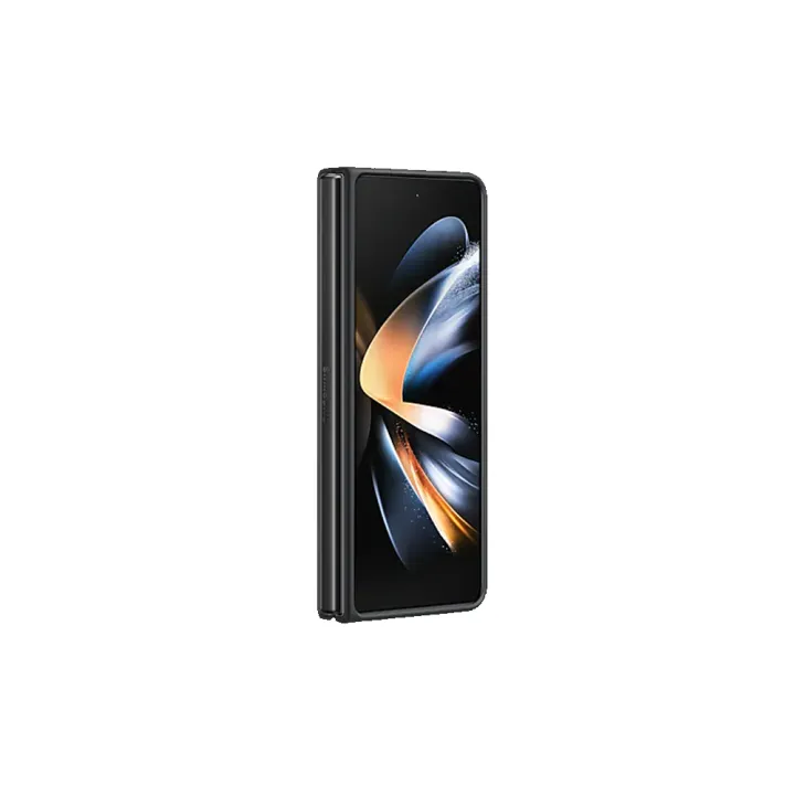 Samsung%20Galaxy%20Z%20Fold%204%20Leather%20Cover%20Black%20-%20Image%203