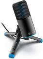 JLab Talk Go USB Microphone, USB-C Output, Cardioid or Omnidirectional, 96k Sample Rate, 20Hz, 20kHz Frequency Response, Volume Control and Quick Mute, Plug and Play. 