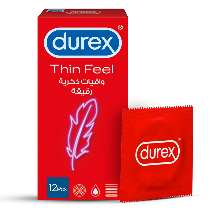 Durex%20Condoms%20Thin%20Feel%2012%20Pieces%20-%20Image%202