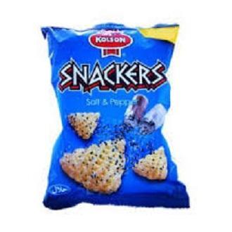 Kolson Snackers Salt and Pepper- 36Gram -24 Packets