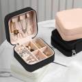 Mini Jewelry Travel Case,Small Travel Jewelry Organizer, Portable Jewelry Box Travel Mini Storage Organizer Portable Display Storage Box For Rings Earrings Necklaces Gifts. 