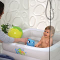 3 Ft Bestway Inflatable Baby Tub & Swimming Pool For Kids Baby Washroom Bath Swimming Pools Party With Inflatable Pool, New Born Baby Fun Indoor Kids Water Games, Play, Travel Bath Tub & Pool, Enjoy Summers Swimming Pool For Toddler & Kids Code: 51116. 