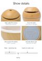 Ultrasonic Mini Aroma Humidifier ( 7 Color Changing LED Lights ). 
