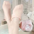 1Pair Silicone Foot Care Socks Anti Cracking Moisturizing Gel Elastic Socks DIY Foot Mask Cracked Dead Skin Remove Pedicure Tool. 