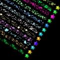 1 Set/210 Sheets High Quality Craft Paper Origami Paper Luminous Thickness Lucky Star Decor Folding Paper Luminous Origami Stars Paper Strips. 