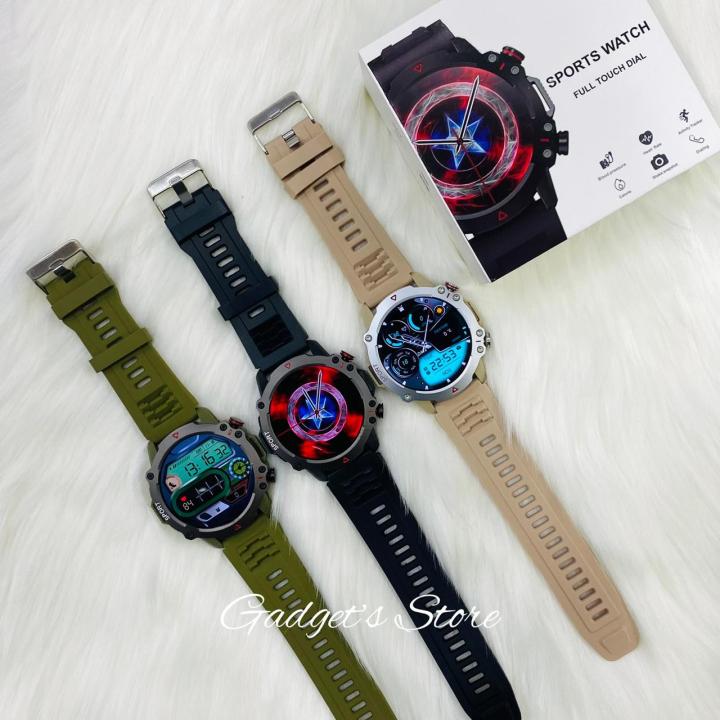 TF10 Pro Smart Watch | Best Round Dial Smart Watch | 2024-25 Top Selling Sports Look Smart Watch with Bluetooth Calling