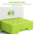 5W Portable USB Rechargeable Water Cooling Fan Desk Car Mini Air Conditioner. 