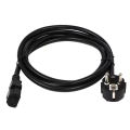 Power Cable for Desktop/ computer/ Printer 1M Cable High Quality CE Power Cable 2 Cord Computer. 