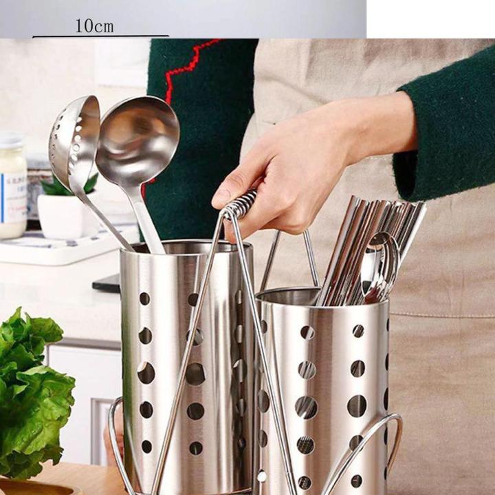 Dream Enterprises Stainless Steel Spoons Holder Strainer
