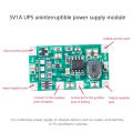 DC 5V 1A UPS Uninterrupted Power Supply Module 3.7V Polymer 18650 Lithium Battery Step Up Reverse Overvoltage Power Supply Board. 