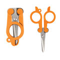 Travel Scissor - Folding Scissor And Cutter - Mini Scissors Cute - Mini Scissors For Eyebrow - Pocket Scissors - Portable Scissors - Manicure Scissors Folding - Small Scissors Cute - Mini Scissor - Eyebrow Scissor - Mustache Scissors - Nose Scissor. 