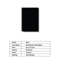 Hard Bind Sketch Book - A4 & A5 Size - 130g Paper (Black Color Only). 