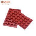 【shengxiong6525】BAKER DEPOT Silicone chocolate cake baking Mold round bread pastry tool biscuit cake bakeware form cake molds. 