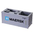 Multi-Function Ornaments :30 Shipping Container Pen Holder Creative Desktop Stationery Storage Box Decorative Business Card Organizer Model Box Gift. 