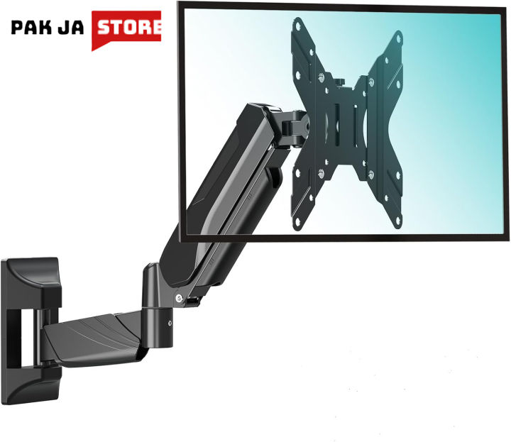 PakJAStore%20Single%20Monitor%20Wall%20Mount%20for%2017-35%20Inch%20Screen,%20Ultrawide%20Wall%20Monitor%20Arm%20Holds%206.6-26.4lbs,%20Full%20Motion%20Adjustable%20Gas%20Spring%20Stand%20with%20VESA%20Extension%20Bracket%20for%20Max%20200mm%20VESA%20Computer%20-%20Image%202