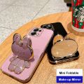 Rack case lus protection 3 A1 P3C 12CRedmi113Pro Xiaomi Redmi Note13Note 13 Pro 4G 5G 13C A set on the vanity mirror plated phone holder. 