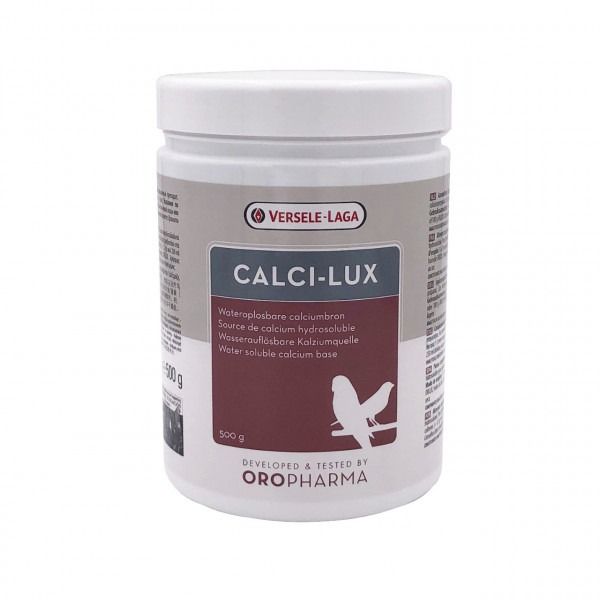 Calci Lux Calcium Powder in loose & company Packing Calcium for Birds (Versele-Laga / Belgium) imported