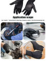 1/2Pcs Thickened Black Kitchen Protective Gloves Disposable PVC Gloves Waterproof Food Grade Gloves Kitchen Cleaning Gloves. 