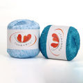 50G пряжа Sequin Stitch Yarn Line Yarns Hand Crochet Threads Parnter Yarn Summer Ice Silk Mercerized Yarn 265meters. 