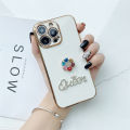 FELMYST Luxury Case For OPPO A31 3D Metal Flower Colorful Fine Glitter Queen Mobile Phone Casing Girl Women Gift Couple Soft TPU Cover. 