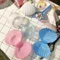 Transparent Earrings Seashell Shape Bracelet Boxes Storage Jewelry Box Gift. 