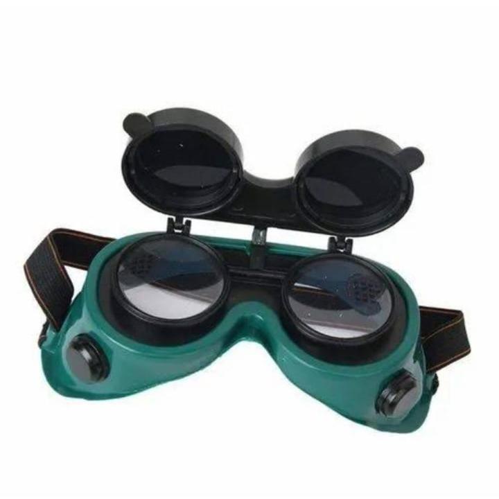 Durable Welding Eye Glasses With Flip UP