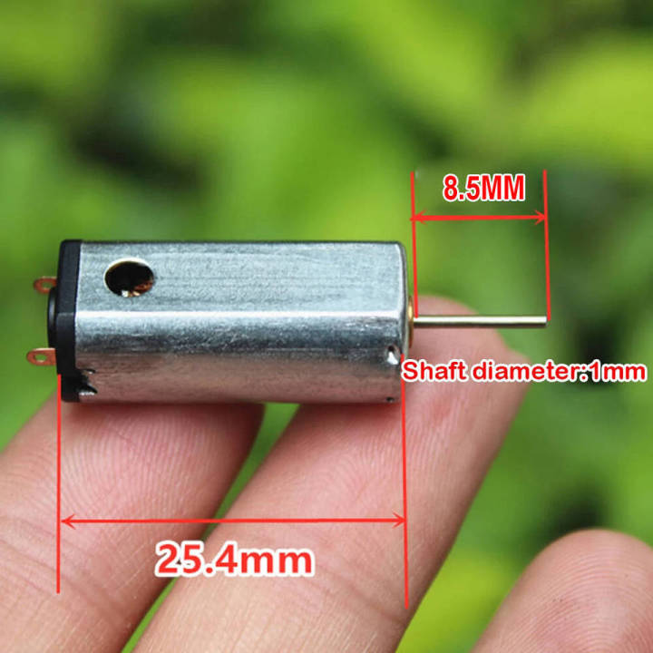 1 Pair M50 DC Motors with Propeller Blades | 3V–6V Mini Motor Set for ...