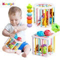 Baby Montessori Learning Educational Toys Colorful Shape Blocks Sorting Game For Children Bebe Birth Inny 0 12 Months Toy Gifts Pizazzazz. 