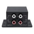 Universal Car Audio Amplifier Bass RCA Level Remote Volume Control Knob,It is Suitable for Most of the Cars. 