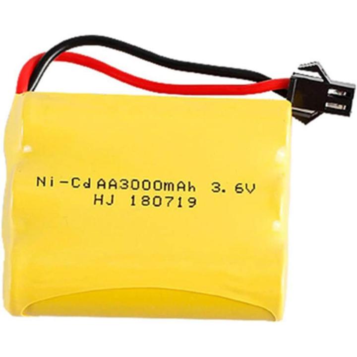 DIY Power Bank 3.6 Volt 3 Cell Battery 3.6V AA Ni-MH Battery 3*AA Cell Pack Rechargeable SM 2Pin Connector