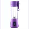 USB Chargeable Juicer Blender 6 Blades Portable Blender Mini 6 Blade Juicer Cup 380ml - Smoothie Maker Electric Travel Juicer Blender Machine Rechargeable. 