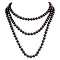 Faux Pearl Necklace Rustproof Costume Party Women Necklace. 