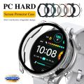 Screen Protector case for haylou solar plus RT3 LS16 full coverage bumper protection tempered glass case cover accessories. 