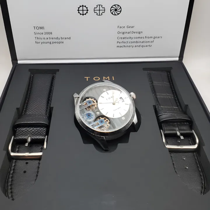 TOMI%20T106%20Face%20Gear%20Dual%20Strap%20Watch%20Date%20Adjustable%20Dual%20Face%20Gear%20Watch%20Double%20Strap%20Luxury%20Watch%20-%20Image%204