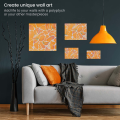 Pack of 5 Rectangle shape Canvas 6x4+ 8x6+ 10x8 + 12x10 + 14x12 inches Canvas For Painting Canvas  Canvas Panels 100% Small Cotton Stretched Canvas. 