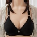 Breathing Lingerie Large Size Thin Style Non Style Ring Women Bras Sexy Breathable Comfortable Push Up And Seamless Adjustable Female Bra. 