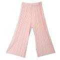 Women Wide Leg Pants Elastic Waist Trousers. 