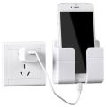 MOBILE WALL HOLDER SOCKET PHONE CHARGING HOLDER, Wall Mount Phone Charging Holder. 