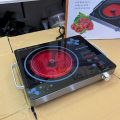 VOAAS Electric Stove 2200watts Model VS-6059C Infrared Cooker Hot Plate Induction Cooker Touch Panel Effective and Constant Temperature Control Smart Cooking Safe and Energy Saving Easy to Clean Healthy Environment Friendly (BLACK). 