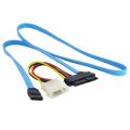SAS adapter cable SCSI SFF-8482 to SATA power cord 29-pin serial port cable converter HDD hard disk SAS to SATA adapter. 
