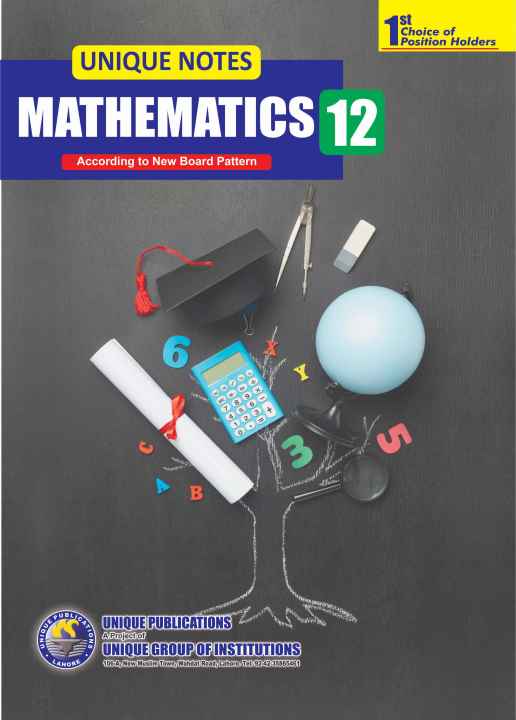 Unique Notes Mathematics 12