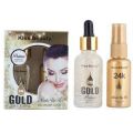 Kiss Beauty 24K Gold 2 in 1 Make Up Primer And Fixer. 