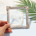Zishfas Photo Frame Clear Texture Mini Vintage INS Photo Display Frame. 