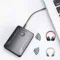 4 in 1 Multipoint Bluetooth 5.0 Audio for TV PC Connect with MIC. 