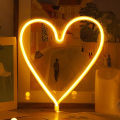 LED Decoration Lamp Low Power Consumption Love Heart LED Modeling Atmosphere Lamp. 