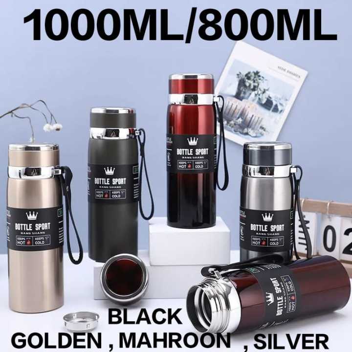 Imported Original 800ml and 1000ml Stainless Steel Hot & Cold Water
