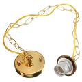 E27 Ceiling Rose Chain Pendant Chandelier Light Holder Lamp Socket Fitting 1M. 
