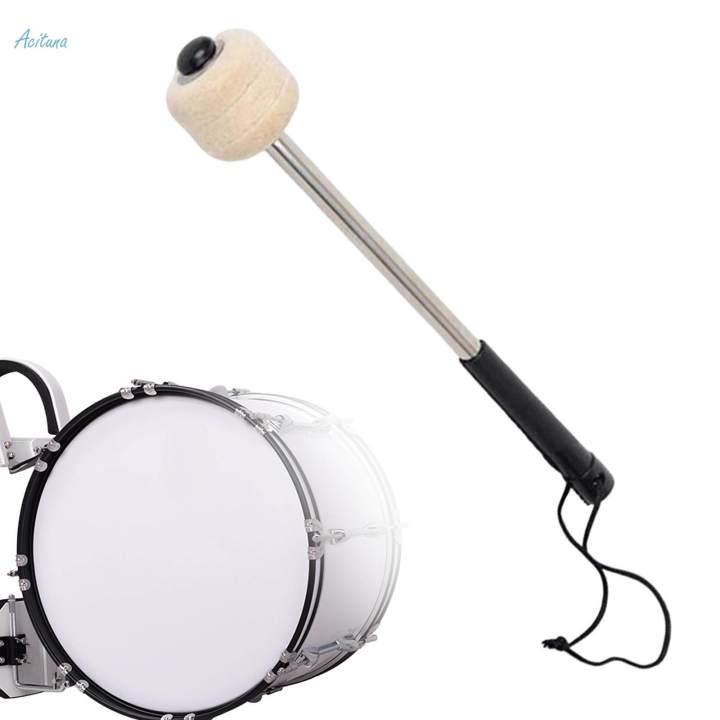Wool Head Bass Drum Mallet Percussion Instrument Accessory Drum Mallet ...