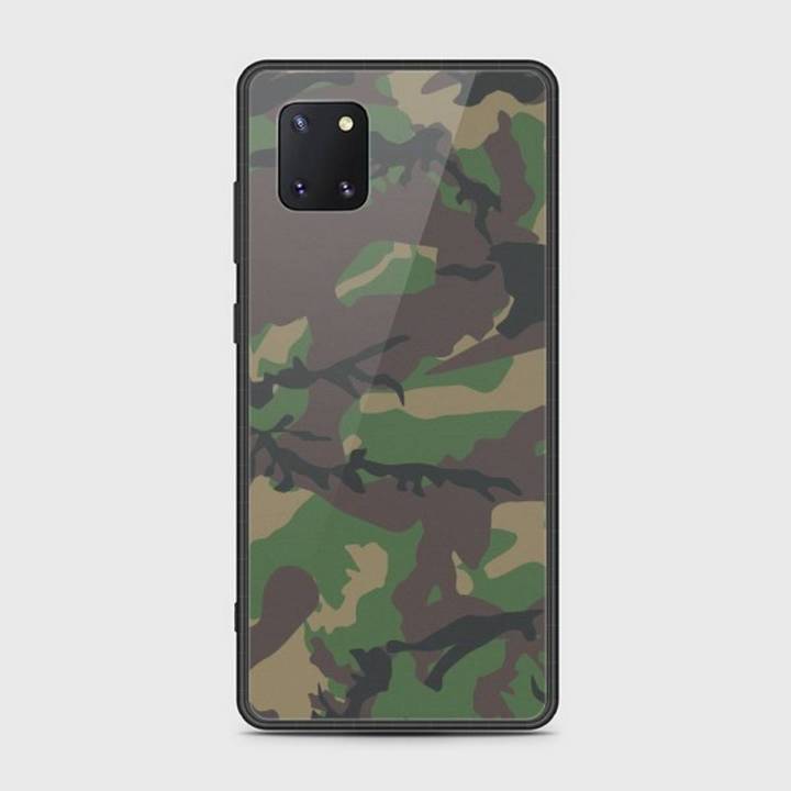 Samsung Galaxy Note 10 Lite Cover - SkinLee HQ Infinity Glass Case (Soft) - Camo Series v2 - SKINLEE-328-1-759-448