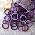 50PCS Mixed Colors Basic Hair Band 4Cm Girls Women Classic Solid Color Headband Elastic Headwear Hair Accessories Scrunchie Gift. 